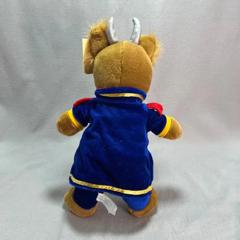 Toy Connection Plush‎ Beauty and the Beast Blue Suit Royal 2000 Vintage 14